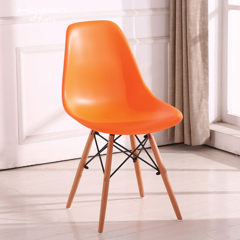 Ghế sofa phòng khách chữ L đơn giản bọc nỉ màu cam đất FB PK0204