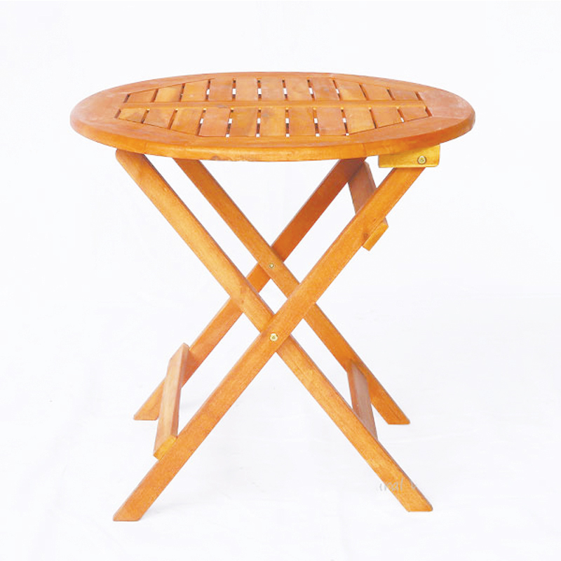 Siêu tiện lợi và tiết kiệm không gian với bàn tròn xếp gỗ