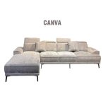 Ghế Sofa Nỉ Chữ L SFN26 Kích Thước 2m8 Nỉ Hàn Quốc